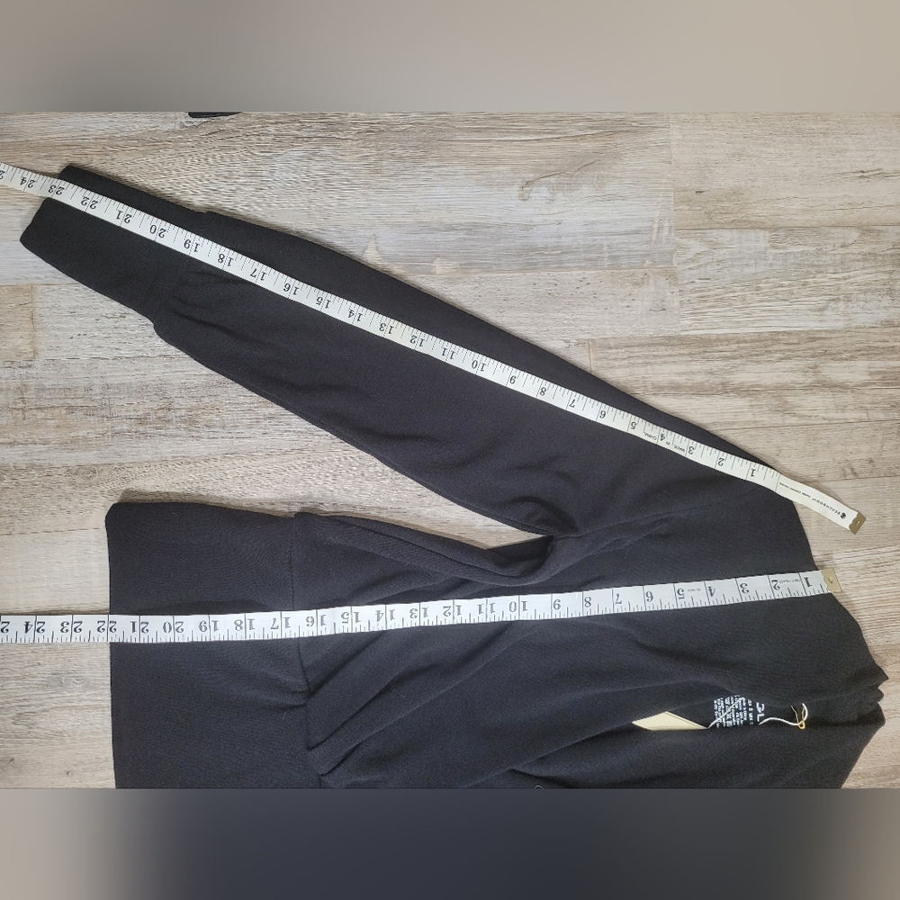 OGL Black Surplice Tuckable Top - Picture 5 of 9